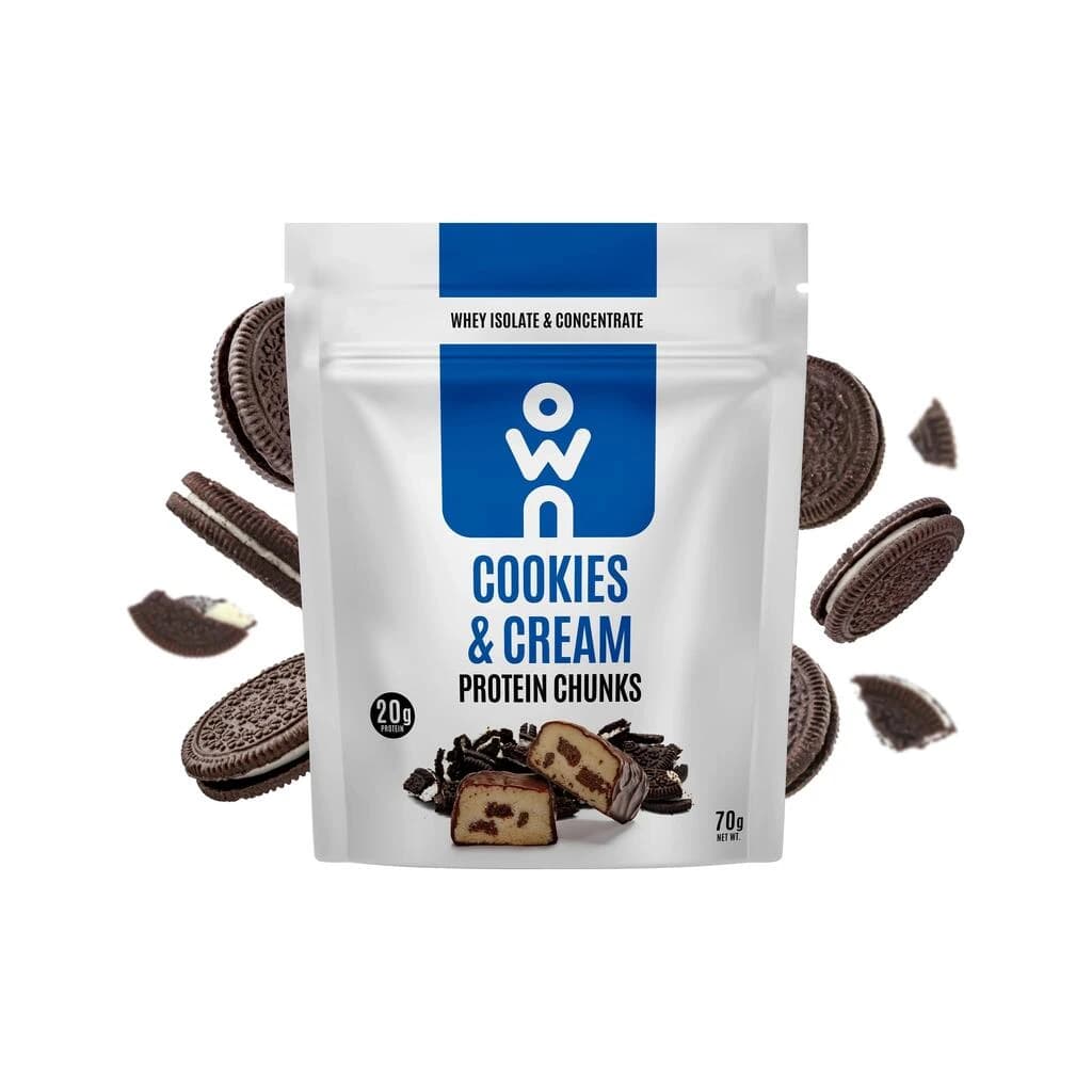 OWN Cookies & Cream Protein Chunks